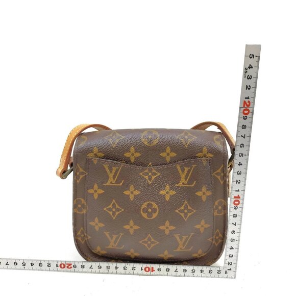 Authentic Louis Vuitton Mini Saint Cloud Monogram Shoulder Bag 223-121925 - Picture 2 of 9